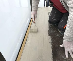 Remont balkonów w budynku przy ul. Branickiego w warszawskim Wilanowie