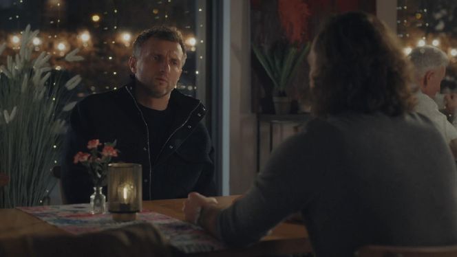 M jak .miłość, odcinek 1869. Bartek (Arkadiusz Smoleński),  Tomasz (Ziemowit Wasielewski)