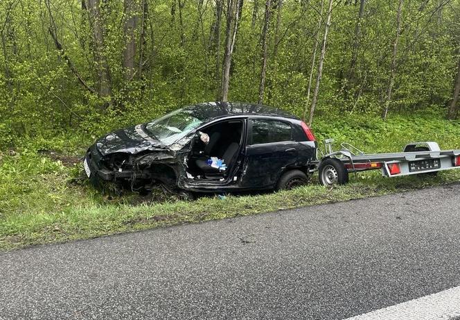Wypadek na DK-2 w Zbuczynie. Są duże utrudnienia w ruchu!