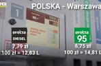 Ceny na stacji paliw Orlen w Warszawie