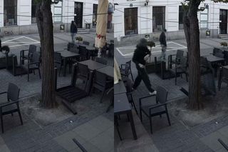 Atak wandali w centrum Lublina