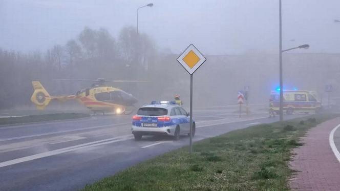 Gostynin. Senior przejechał matkę z dwójką dzieci! Dramatyczna akcja ratunkowa