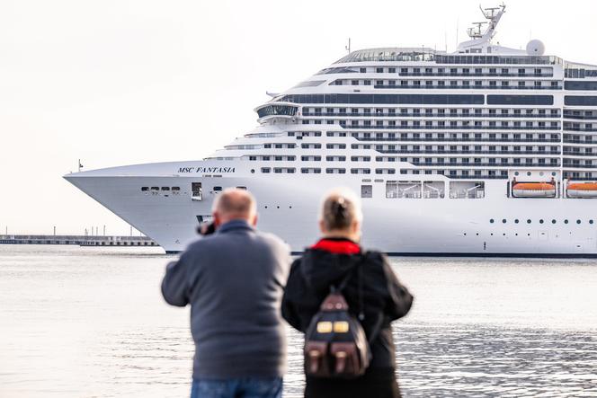  MSC Fantasia w Gdyni. To jeden z największych wycieczkowców na świecie! 