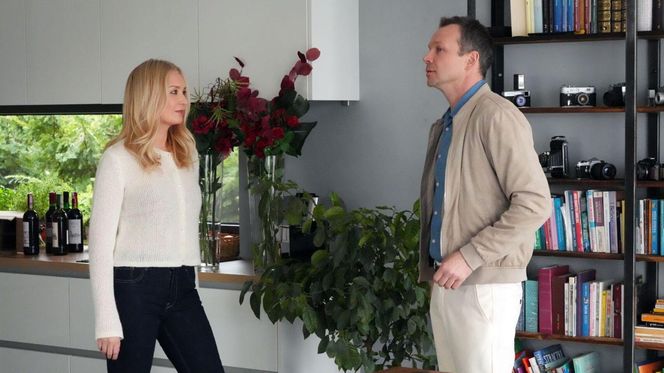 Barwy szczęścia odc. 3235. Bruno (Lesław Żurek), Karolina (Marta Dąbrowska)