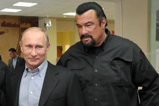 Steven Seagal poparł Rosję! Słynny aktor świętował urodziny w Moskwie