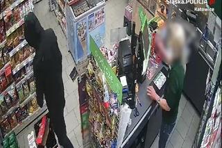 Zamaskowany bandyta wszedł do Żabki w Katowicach