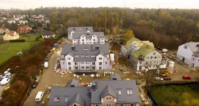 Tak powstaje nowe osiedle w Krakowie