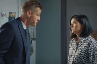 	M jak miłość odc. 1846. Kinga (Katarzyna Cichopek), Piotrek (Marcin Mroczek)