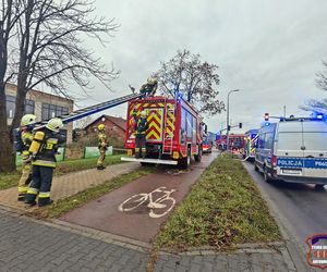 Pożar budynku w Tychach! Pod tym adresem jest żłobek