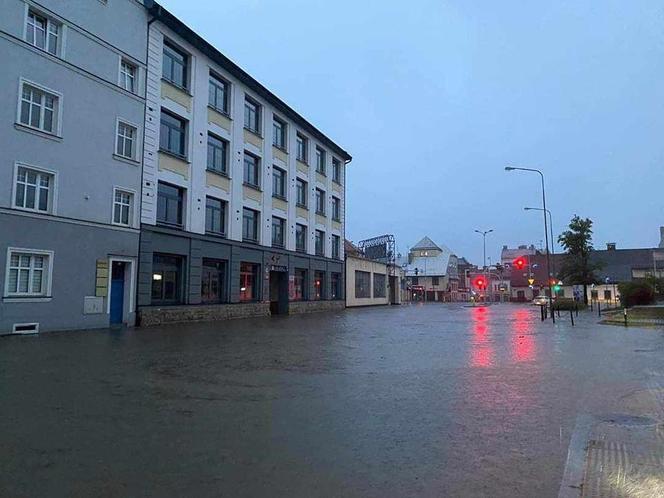 Zalania w Bielsku-Białej