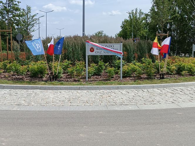 Otwarcie nowego ronda w Grudziądzu