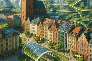 Czy tak będzie wyglądać życie we Wrocławiu w 2050? Zobacz wizje przyszłości