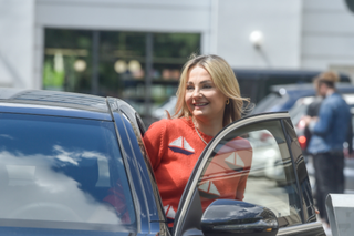 Małgorzata Socha jeździ elektrycznym SUV-em. Jeden szczegół zwraca uwagę - ZDJĘCIA