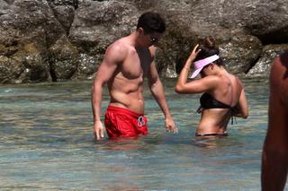 Robert Lewandowski, Anna Lewandowska, wakacje, Mykonos, Grecja