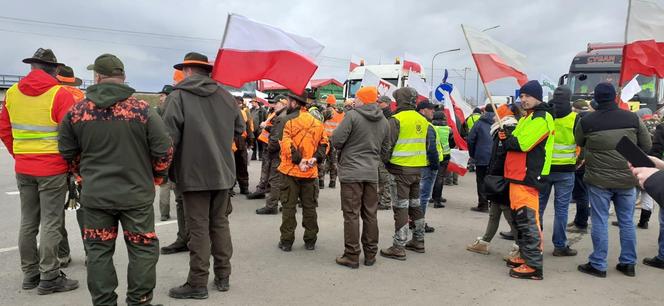 Protest rolników w Medyce 20.02.2024