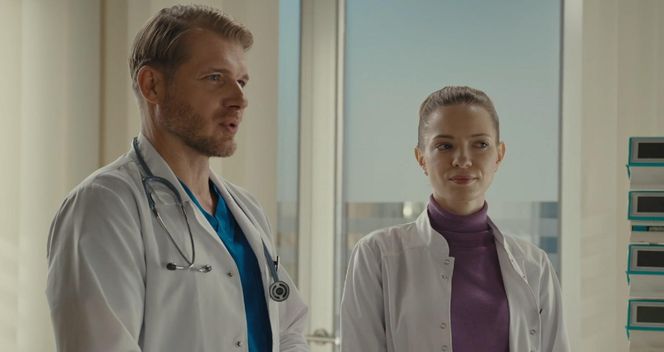 	Na dobre i na złe odc. 955. Maks Beger (Tomasz Ciachorowski), Dominika (Paulina Gałązka)