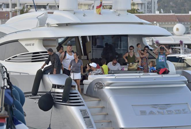 Cristiano Ronaldo z rodziną na wakacjach