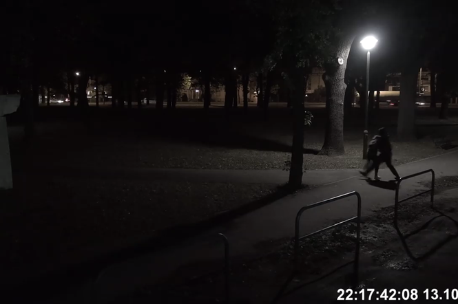 Poznań: Kobieta brutalnie napadnięta w jednym z poznańskich parków! Nagranie, które obiegło internet okazało się reklamą!