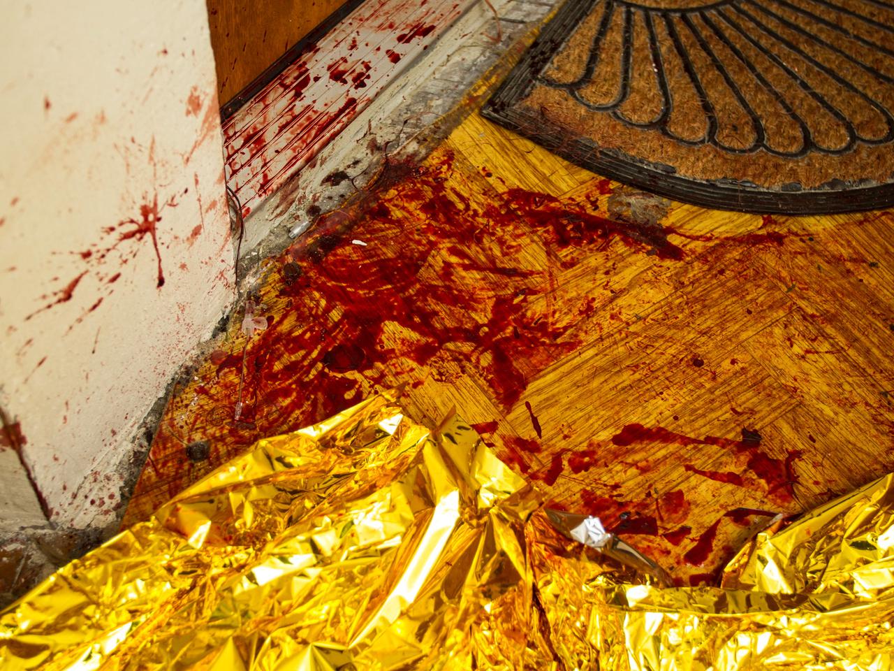 Zarąbał partnerkę, ranił córkę