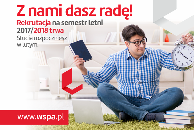 Nie czekaj do października! Trwa rekrutacja na studia w WSPA