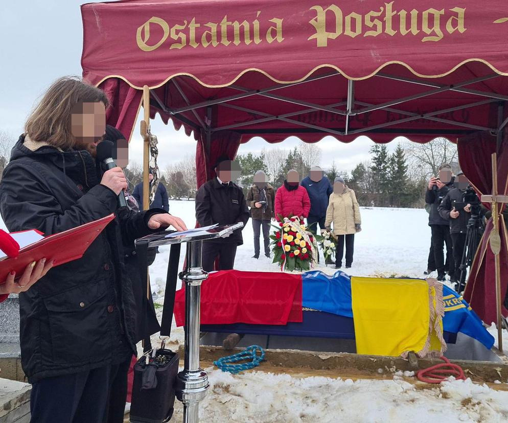 Poruszające słowa brata na pogrzebie żołnierza, który zginął w Ukrainie