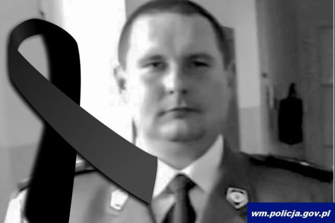 Policjant z Olsztyna zmarł w wieku 41 lat. Kim był Marcin Opoński? Padły wzruszające słowa!