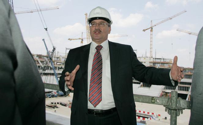 Bronisław Komorowski, stadion narodowy