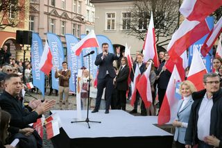 Trzaskowski w Lesznie 