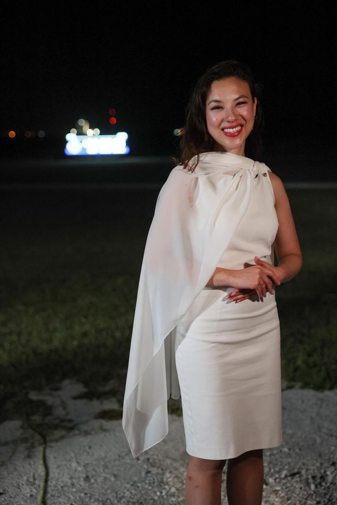 Aleksandra Uznańska-Wiśniewska i Sławosz Uznański-Wiśniewski 