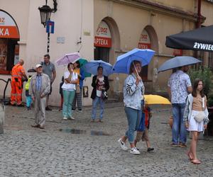 Fatalna pogoda w Lublinie! Miał być upał, a jest zlewa [GALERIA]