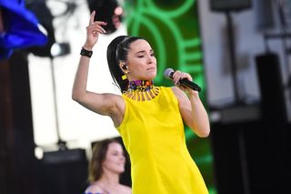 Emilia Sanecka, która wykonuje hit Mama ostrzegała  spodziewa się dziecka