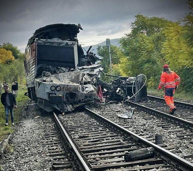 Zderzyły się dwa pociągi ekspresowe na Słowacji