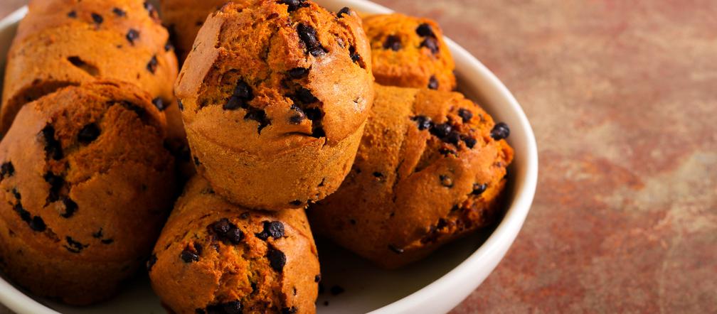 Babeczki z dynią i czekoladą - sprawdzony przepis