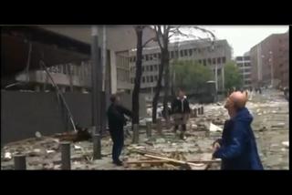 OSLO: Wybuch bomby w pobliżu budynków rządowych i redakcji Verdens Gang. 1 osoba nie żyje, 7 rannych.