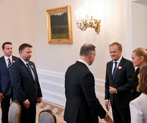 Donald Tusk opuścił Pałac Prezydencki. Wymowny gest 