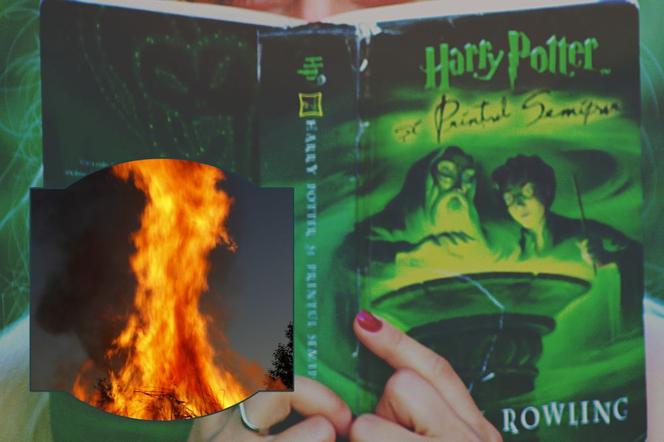 Spalili na stosie książki o Harrym Potterze i  sagę Zmierzch. Kapłan zorganizował tę ,,zabawę dla wiernych!