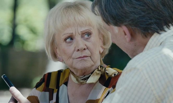 M jak miłość odc. 1886. Zofia Kisielowa (Małgorzata Rożniatowska), Robert Żak (Krzysztof Tyniec)