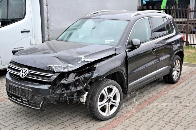 Kradziony Volkswagen Tiguan odzyskany w Dorohusku