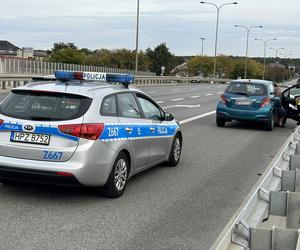 Huknęła toyotą w rowerzystę. Trafił do szpitala