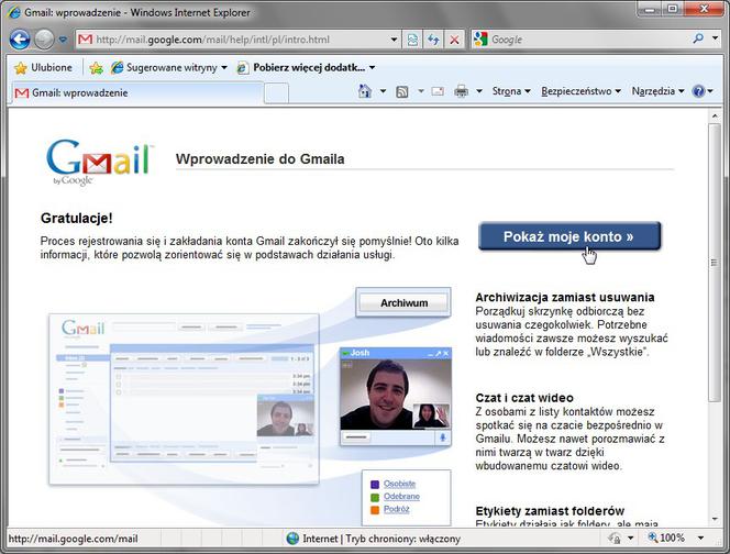 Jak założyć konto w usłudze Gmail