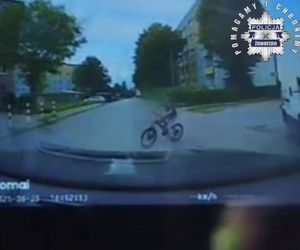 Jaworzno: 7-latek wjechał rowerem pod BMW. Sprawa będzie miała finał w sądzie. Drastyczne nagranie