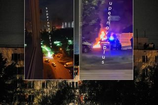 Nocny atak na Moskwę! Drony na niebie i wybuchy