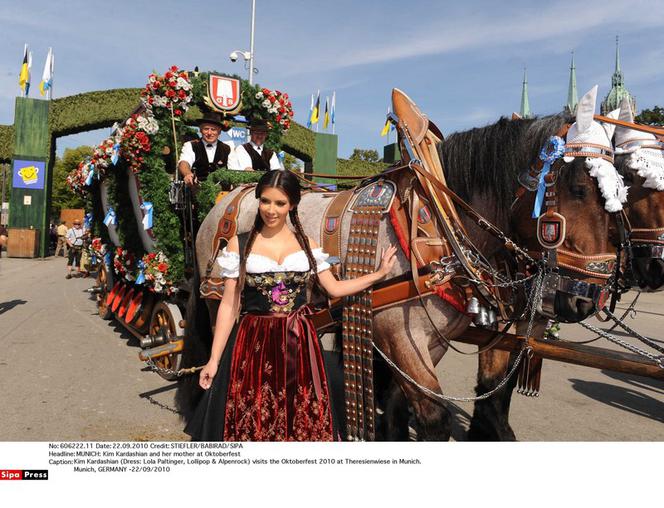 Kim Kardashian na Oktoberfest