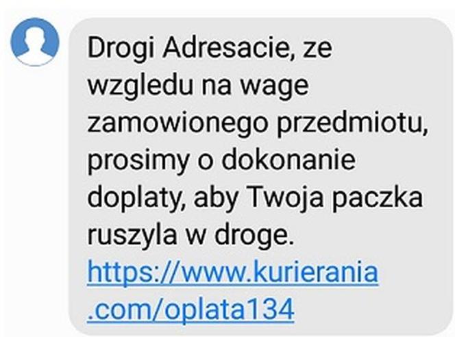 Oszuści podszywają się pod firmy kurierskie