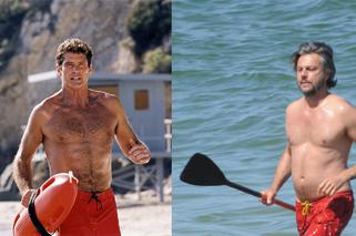 Olivier Janiak jak David Hasselhoff na plaży nad Bałtykiem