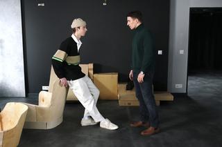 Barwy szczęścia, odcinek 2817: Tomasz Kępski (Jakub Sokołowski), Wiktor (Grzegorz Kestranek)	