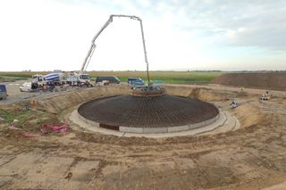 Tauron buduje gigantyczną farmę wiatrową w Wielkopolsce. 53 turbiny zmienią architekturę krajobrazu