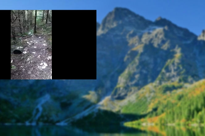 Turyści śmiecą w Tatrach na potęgę! Polak się wykosztował na wakacje i nie starczyło na kibelek?