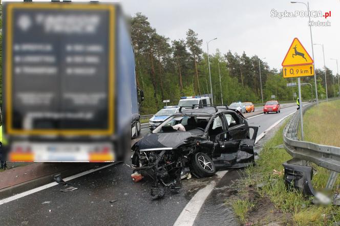 Wypadek w Krzpicach. Nie żyje 74-letni kierowca
