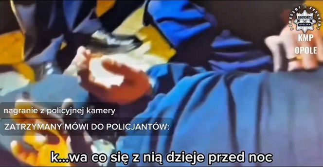Pokazali, jak wygląda policyjna interwencja. Wszystko widać na nagraniu